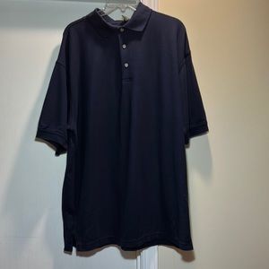 NWOT BP Ping Collection Golf Polo Shirt Adult Large Blue Navy Blue BP Logo